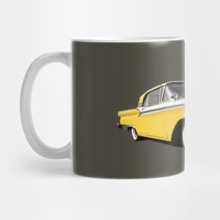 1959 Ford Galaxie in yellow Mug